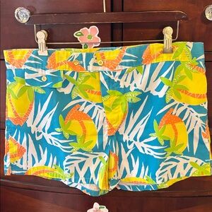 Lilly Pulitzer Men’s Stuff Vintage Print Swim Shorts
